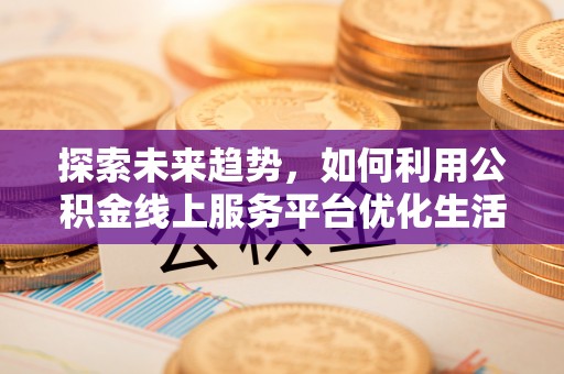 桂阳探索未来趋势，如何利用公积金线上服务平台优化生活