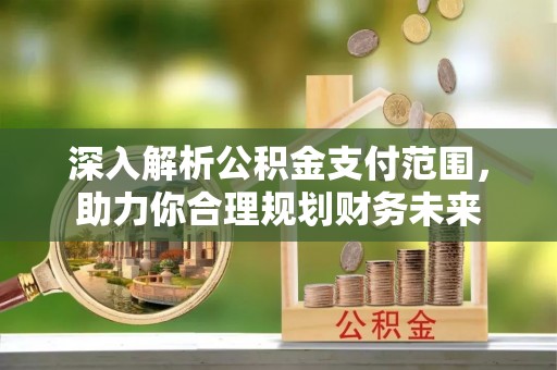 桂阳深入解析公积金支付范围，助力你合理规划财务未来