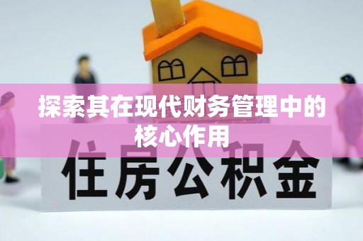 桂阳探索其在现代财务管理中的核心作用